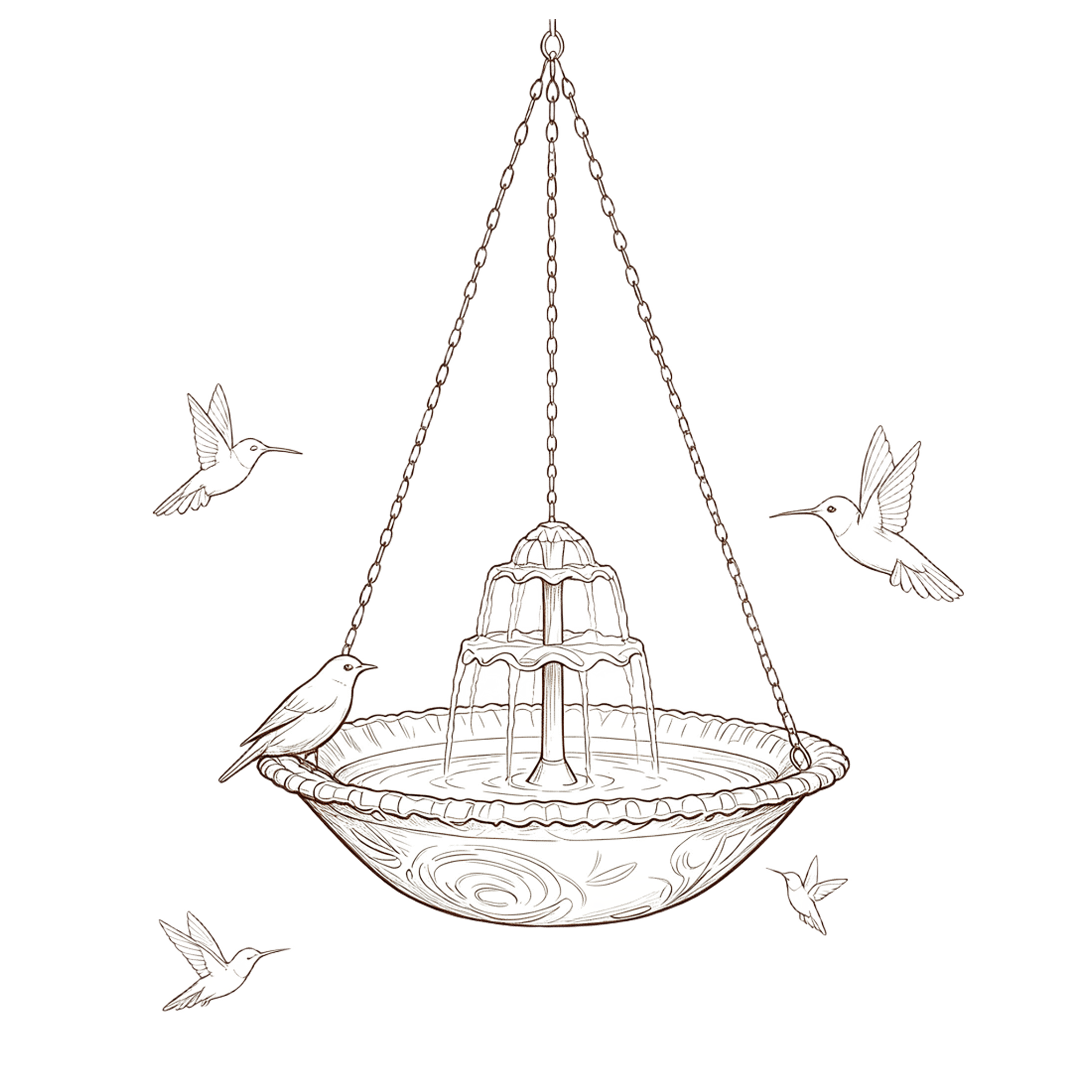 Bain d'Oiseaux