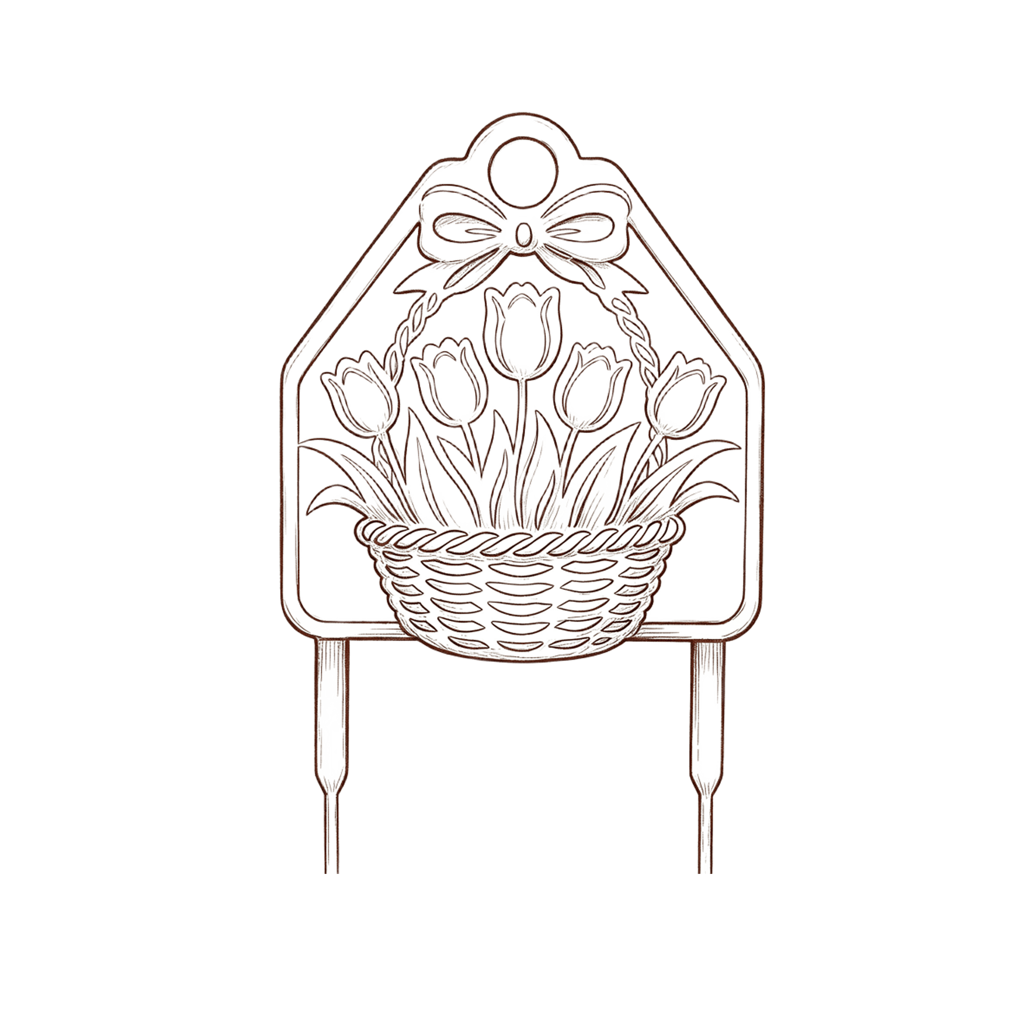 Piques Décoratifs de Jardin