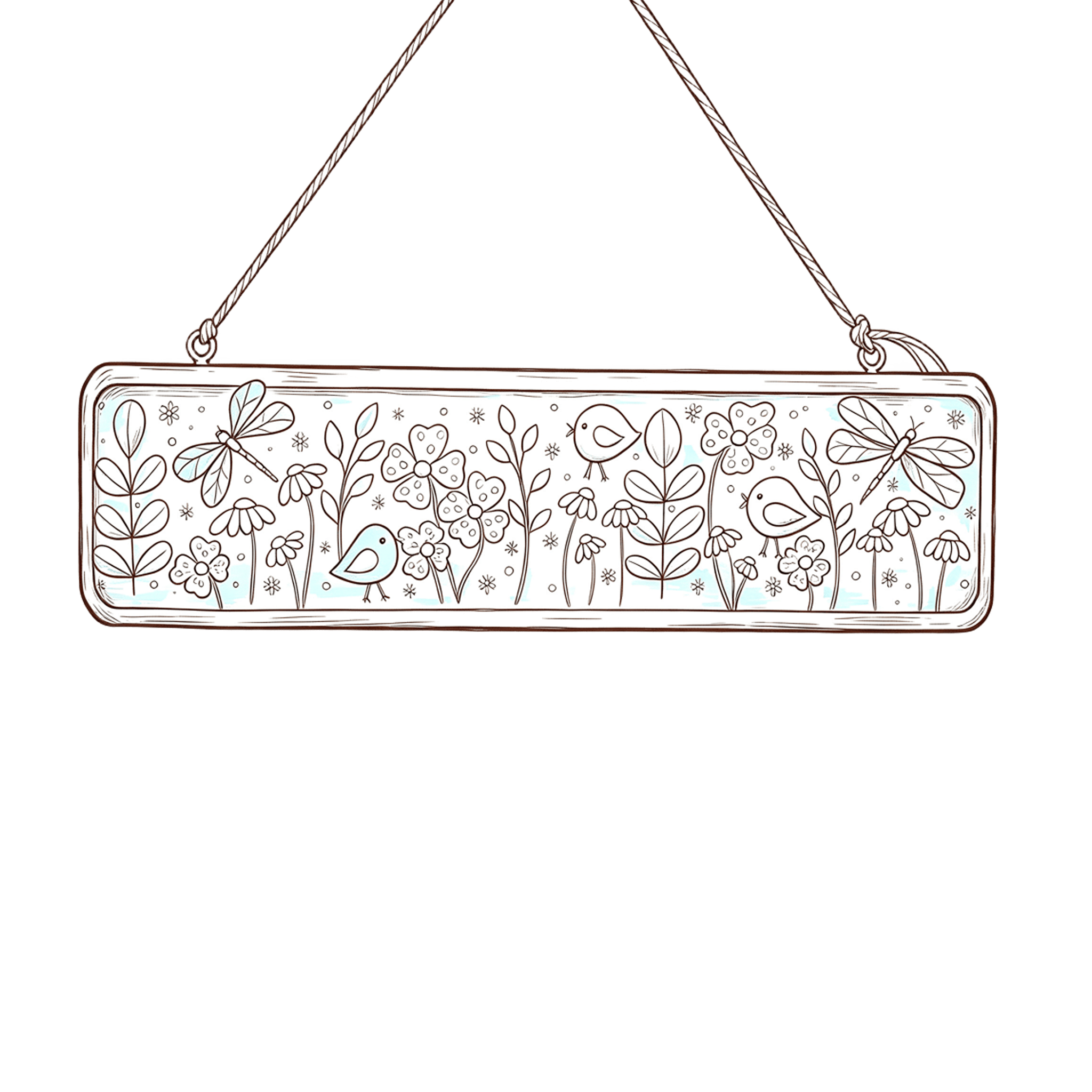 Panneau de jardin
