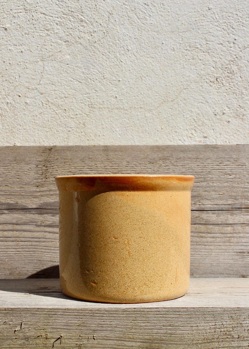 Pot de fleur en céramique vitré minimaliste, 13.5x11.3 cm