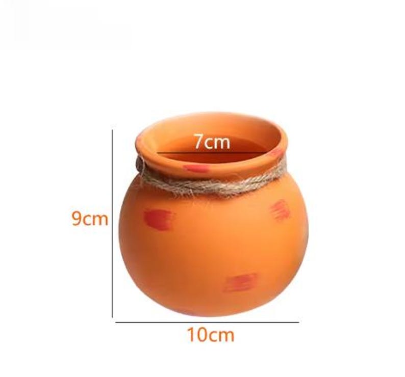 Jardinière suspendue en céramique à plusieurs niveaux, support mural pour succulentes, design bohème rustique