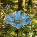 Abreuvoir pour abeilles en céramique avec piquet, décor de jardin pour oiseaux